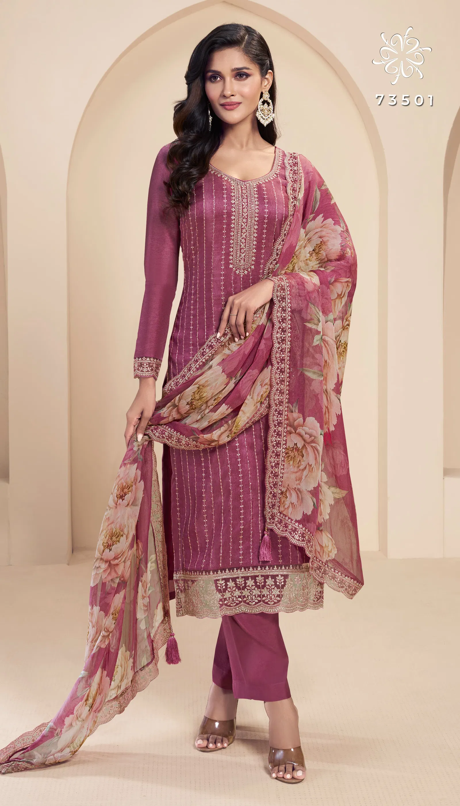 Dia By Vinay Kuleesh Moonga Silk Designer Salwar Suit Orders In India